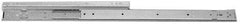Sugatsune - 12" Slide Length, 13.08" Travel Length, Stainless Steel Ball Bearing Slide SSR-3 - 3/4" Wide, 2-1/8" High, 143 Lb Capacity at Full Extension, Satin Finish - Exact Tool & Supply