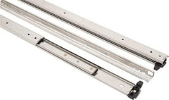 Sugatsune - 26" Slide Length, 27.08" Travel Length, Stainless Steel Ball Bearing Slide SSR-3 - 3/4" Wide, 2-1/8" High, 95 Lb Capacity at Full Extension, Satin Finish - Exact Tool & Supply