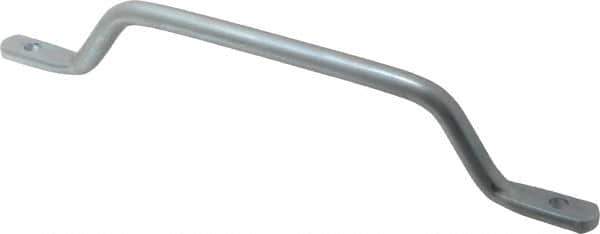 Made in USA - 13" Long, Grab Handle - Zinc Finish, Steel - Exact Tool & Supply