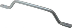 Made in USA - 13" Long, Grab Handle - Zinc Finish, Steel - Exact Tool & Supply