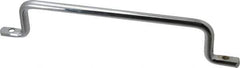Made in USA - 10" Long, Grab Handle - Chrome Finish - Exact Tool & Supply
