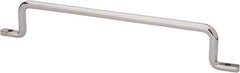 Made in USA - 12" Long, Grab Handle - Chrome Finish - Exact Tool & Supply