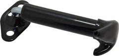 Value Collection - 4-1/2" Long x 2-11/16" Wide x 1-15/32" High, Hood Latch - with Black Finish - Exact Tool & Supply