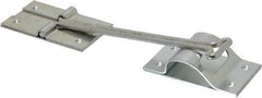 Made in USA - 7-1/2" Long Zinc Door Holder - 6" Stem Length - Exact Tool & Supply