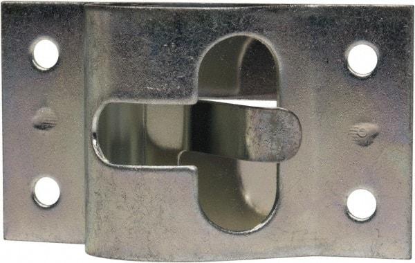 Made in USA - 5-1/2" Long Zinc Door Holder - 4" Stem Length - Exact Tool & Supply