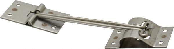 Made in USA - 7-1/2" Long 304 Stainless Steel Door Holder - 6" Stem Length - Exact Tool & Supply