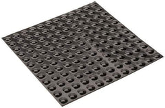 Made in USA - 0.335" Wide x 0.085" High, Self Adhesive Polyurethane Bumpers - Hemispherical - Exact Tool & Supply