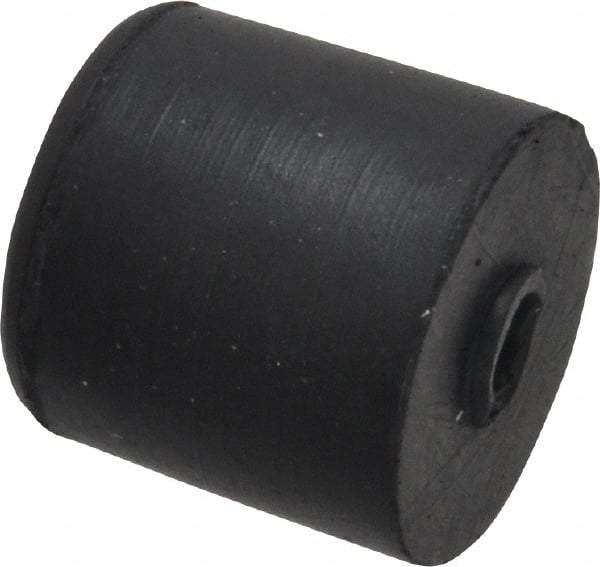 Made in USA - 5/16 Thread, 5/8" High, Rubber Bumpers - Recessed, 5/16" C-Projection Gage Line to Nose End, 5/8" Minor Axis - Exact Tool & Supply