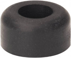 Made in USA - 1/4 Thread, 1/4" High, Rubber Bumpers - Recessed, 1/8" C-Projection Gage Line to Nose End, 1/2" Minor Axis - Exact Tool & Supply