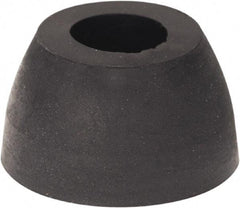 Made in USA - 7/16 Thread, 5/8" High, Rubber Bumpers - Recessed, 13/32" C-Projection Gage Line to Nose End, 1-3/32" Minor Axis - Exact Tool & Supply