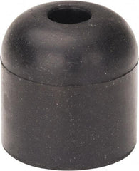 Made in USA - 5/16 Thread, 1" High, Rubber Bumpers - Recessed, 5/8" C-Projection Gage Line to Nose End, 1" Minor Axis - Exact Tool & Supply