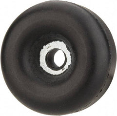 Made in USA - 1/4 Thread, 9/32" High, Rubber Bumpers - Recessed, 5/32" C-Projection Gage Line to Nose End, 3/4" Minor Axis - Exact Tool & Supply