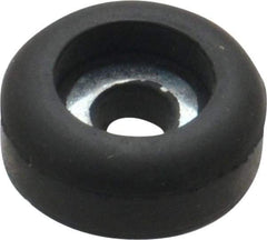 Made in USA - 3/8 Thread, 1/4" High, Rubber Bumpers - Recessed, 1/8" C-Projection Gage Line to Nose End, 5/8" Minor Axis - Exact Tool & Supply