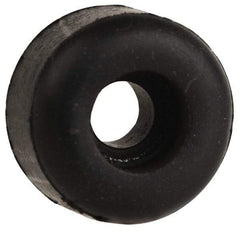 Made in USA - 1/4 Thread, 5/16" High, Rubber Bumpers - Recessed, 3/16" C-Projection Gage Line to Nose End, 1/2" Minor Axis - Exact Tool & Supply