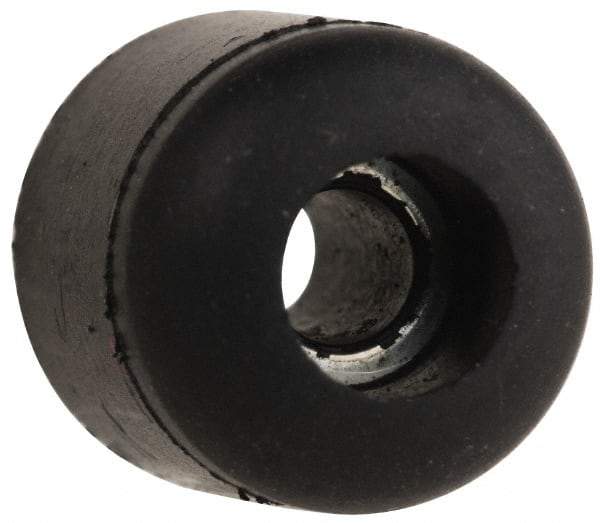 Made in USA - 1/4 Thread, 1/2" High, Rubber Bumpers - Recessed, 3/16" C-Projection Gage Line to Nose End, 1/2" Minor Axis - Exact Tool & Supply