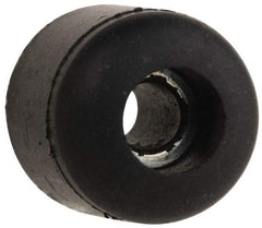 Made in USA - 1/4 Thread, 1/2" High, Rubber Bumpers - Recessed, 3/16" C-Projection Gage Line to Nose End, 1/2" Minor Axis - Exact Tool & Supply
