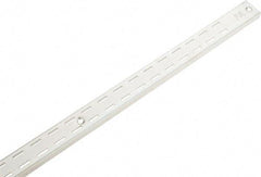 Knape & Vogt - Anachrome Steel Coated Double Slot Standard Bracket - 36" Long - Exact Tool & Supply