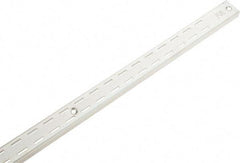 Knape & Vogt - Anachrome Steel Coated Double Slot Standard Bracket - 48" Long - Exact Tool & Supply