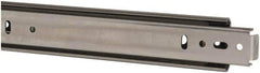 Knape & Vogt - 26" Slide Length, 19.5" Travel Length, Chrome Drawer Slide - Chrome Finish - Exact Tool & Supply
