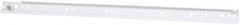 Knape & Vogt - 550mm Slide Length, 412mm Travel Length, Steel Epoxy-Coated Drawer Slide - White Epoxy Finish - Exact Tool & Supply