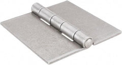 Stanley - 4" Long x 4" Wide, Extra Heavy Full Surface Hinge - Steel, Plain Finish - Exact Tool & Supply