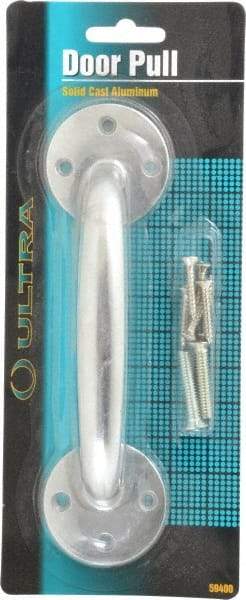 Value Collection - 7-1/2" Long x 1-7/8" Wide, Cast Aluminum 7 1/2" Door Pull - Aluminum Coated - Exact Tool & Supply