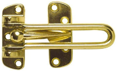 Value Collection - Door Guard - Antique Brass Finish - Exact Tool & Supply