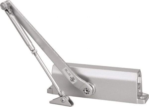 Value Collection - Manual Damper - Aluminum Finish, Non-Handed - Exact Tool & Supply