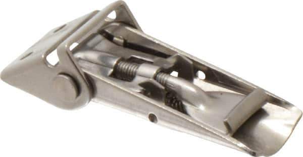 Value Collection - 3.04" Long x 0.63" Wide, 1051 Series Latch - Stainless Steel, with Stainless Steel Finish - Exact Tool & Supply