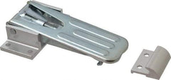 Value Collection - 4.73" Long x 3" Wide, 1046 Series Latch - Steel Lever, Aluminum Base, with Zinc Finish - Exact Tool & Supply