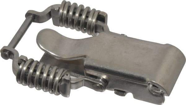 Value Collection - 3.51" Long x 1.83" Wide, 20648/20649 Series Latch - Stainless Steel, with Polished Finish - Exact Tool & Supply