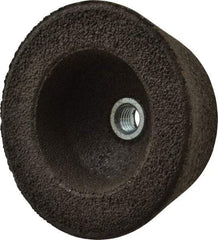 Norton - 5" Diam, 2" Overall Thickness, 16 Grit, Type 11 Tool & Cutter Grinding Wheel - Very Coarse Grade, Zirconia Alumina, Q Hardness, 7,260 RPM - Exact Tool & Supply