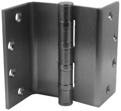 Stanley - 5" Long x 4-1/2" Wide Steel Half Surface Commercial Hinge - Exact Tool & Supply