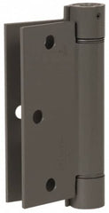 Stanley - 4" Long x 4" Wide Full Mortise Spring Commercial Hinge - Exact Tool & Supply