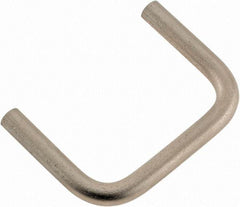 Electro Hardware - 4-40 Internal Thread, 5/32" Handle Diam, Plain Stainless Steel Drawer Pull - 1-1/4" Center to Center - Exact Tool & Supply