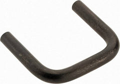 Electro Hardware - 4-40 Internal Thread, 5/32" Handle Diam, Black Oxide Finish Stainless Steel Drawer Pull - 1-1/4" Center to Center - Exact Tool & Supply
