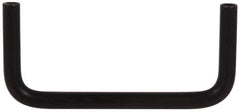 Electro Hardware - Round Handle - Black Coated, Brass, 2" Center to Center - Exact Tool & Supply