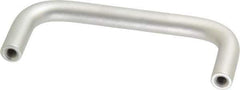 Electro Hardware - 8-32 Internal Thread, 5/16" Handle Diam, Plain Aluminum Drawer Pull - 3" Center to Center - Exact Tool & Supply