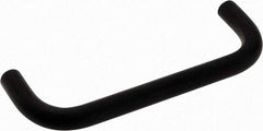 Electro Hardware - 8-32 Internal Thread, 5/16" Handle Diam, Black Anodized Aluminum Drawer Pull - 3-1/2" Center to Center - Exact Tool & Supply