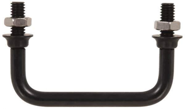 Electro Hardware - Round Handle - Nickel Plated, Brass, 3" Center to Center - Exact Tool & Supply