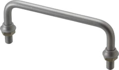 Electro Hardware - Round Handle - Plain, Aluminum, 4-1/4" Center to Center - Exact Tool & Supply