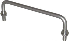 Electro Hardware - Round Handle - Plain, Stainless Steel, 6" Center to Center - Exact Tool & Supply