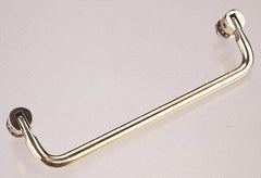 Electro Hardware - Fold Down Handle - Plain, Aluminum, 6" Center to Center - Exact Tool & Supply