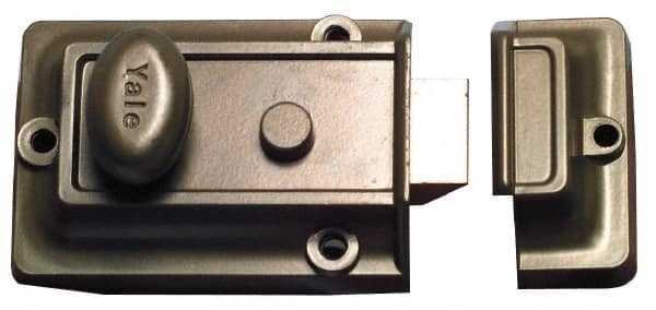 Yale - Deadbolts Type: Cylinder Finish/Coating: US3/Bright Brass - Exact Tool & Supply