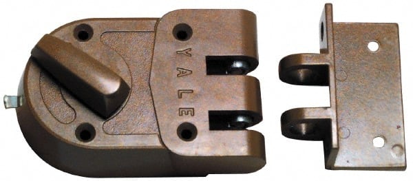 Yale - Deadbolts Type: Jimmy Proof Rim Locks Door Thickness Range: 1-1/8-2-1/4 - Exact Tool & Supply