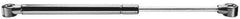 Value Collection - 0.32" Rod Diam, 0.75" Tube Diam, 90 Lb Capacity, Fixed Force Gas Spring - 19.63" Extended Length, 7" Stroke Length, Plastic Ball Socket, Black Nitride Piston - Exact Tool & Supply