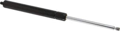 Value Collection - 0.24" Rod Diam, 0.59" Tube Diam, 40 Lb Capacity, Fixed Force Gas Spring - 9.6" Extended Length, 3.15" Stroke Length, Threaded End, Black Nitride Piston - Exact Tool & Supply
