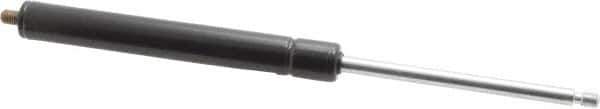 Value Collection - 0.24" Rod Diam, 0.59" Tube Diam, 60 Lb Capacity, Fixed Force Gas Spring - 9.6" Extended Length, 3.15" Stroke Length, Threaded End, Black Nitride Piston - Exact Tool & Supply