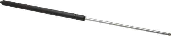Value Collection - 0.24" Rod Diam, 0.59" Tube Diam, 20 Lb Capacity, Fixed Force Gas Spring - 19.68" Extended Length, 8" Stroke Length, Threaded End, Black Nitride Piston - Exact Tool & Supply