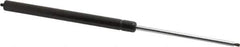 Value Collection - 0.32" Rod Diam, 0.75" Tube Diam, 20 Lb Capacity, Fixed Force Gas Spring - 17" Extended Length, 6" Stroke Length, Threaded End, Black Nitride Piston - Exact Tool & Supply